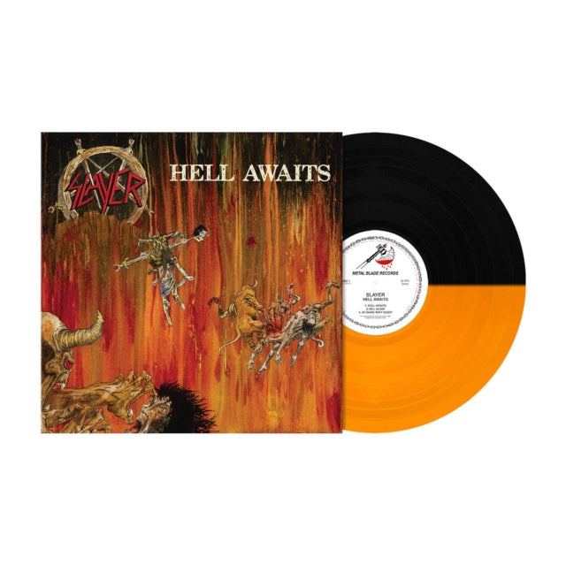 Hell Awaits (Transparent Orange & Black Split LP Vinyl) & Diabolus In Musica & Divine Intervention & Seasons In Abyss