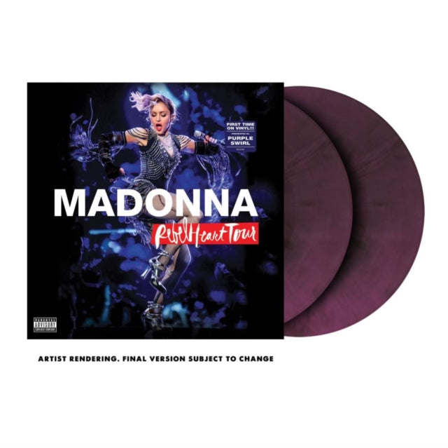 Rebel Heart Tour (X) (Purple Galaxy Swirl Vinyl/2LP) & Madame X (Live) (3LP) & Like A Virgin & Immaculate Collection (2LP) & Who's That Girl Ost (Back 2 The 80S) (I)