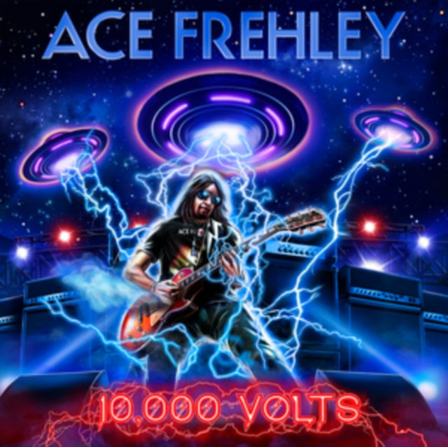 Ace Frehley - Greatest Hits Live & 10,000 Volts (Edge Only Splatter/Metal Gym Locker/Red Splatter LP Vinyl) & 10,000 Volts (Orange Tabby LP Vinyl) & Origins Vol.2 (Blue & White LP Vinyl) & Origins: Vol. 2 (Picture Disc)
