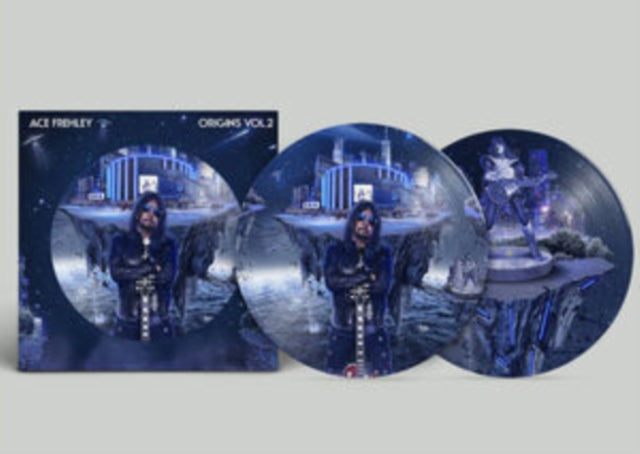 Ace Frehley - Greatest Hits Live & 10,000 Volts (Edge Only Splatter/Metal Gym Locker/Red Splatter LP Vinyl) & 10,000 Volts (Orange Tabby LP Vinyl) & Origins Vol.2 (Blue & White LP Vinyl) & Origins: Vol. 2 (Picture Disc)