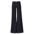 Women's Wide-Leg Denim Pants - Spicy Low-Waist Loose Straight Floor-Length Trousers