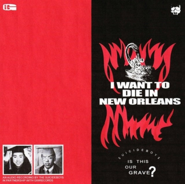 $Uicideboy$ - I Want To Die In New Orleans (Red/Black LP Vinyl) & New World Depression (Coke Bottle LP Vinyl) & Long Term Effects Of Suffering (Glow Green LP Vinyl) & I Want To Die In New Orleans (Silver LP Vinyl) & Sing Me A Lullaby My Sweet