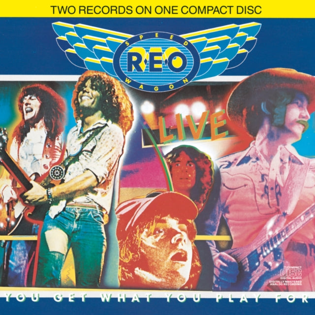 Reo Speedwagon / Reo 2 (Remastered) & Live: You Get What You Play For & Playlist: Very Best Of Reo Speedwagon