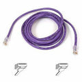 Belkin 50FT CAT5E PURPLE SNAGLESS UTP