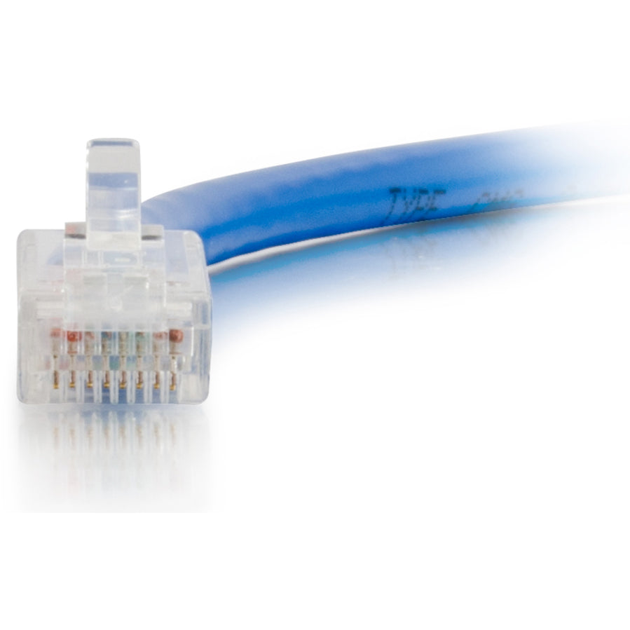 Legrand C2G 7ft Cat5e Ethernet Cable - Non-Booted Unshielded (UTP) - Blue