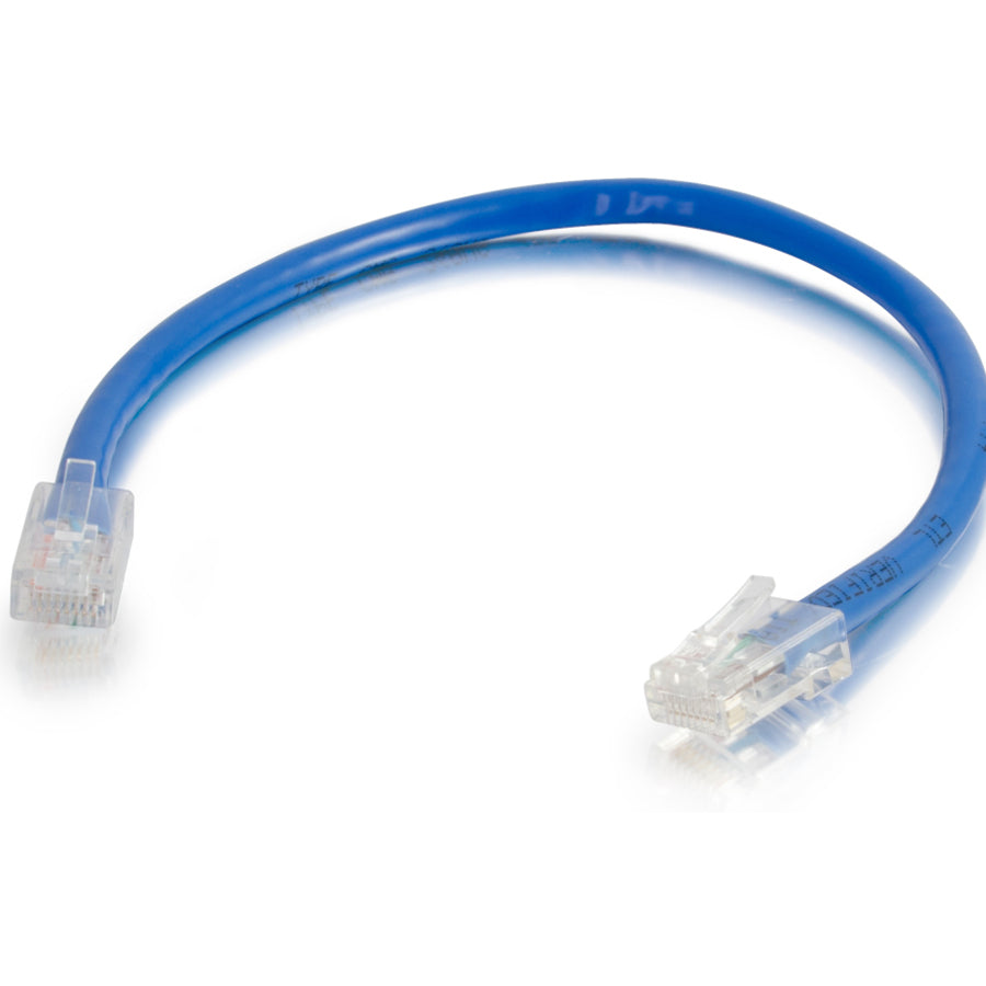 Legrand C2G 7ft Cat5e Ethernet Cable - Non-Booted Unshielded (UTP) - Blue