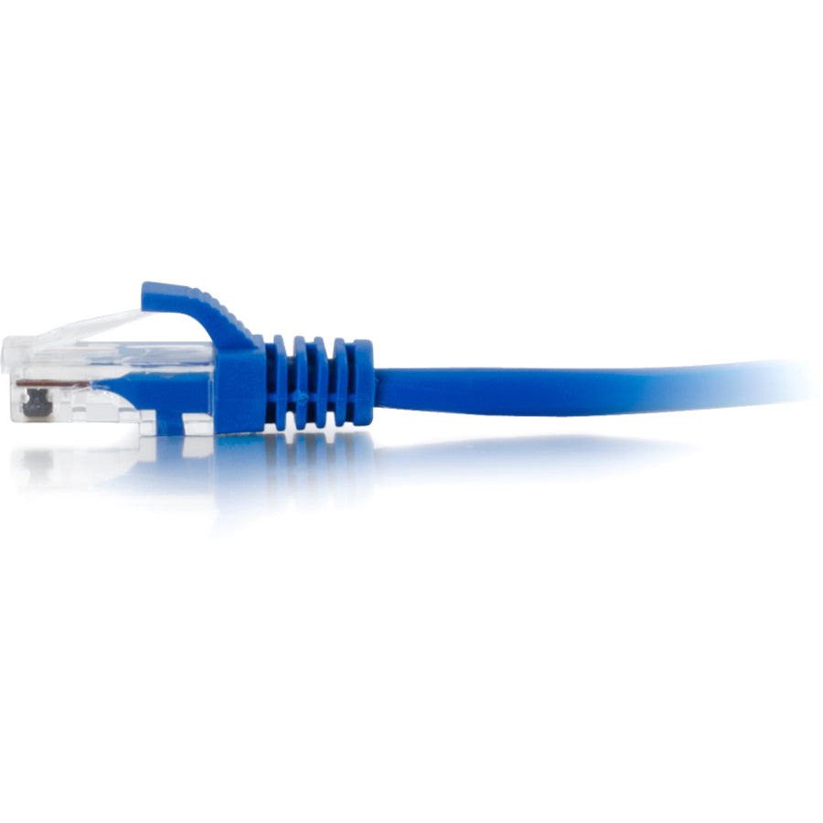 C2G 25ft Cat5e Ethernet Cable - Snagless Unshielded (UTP) - Blue