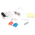 Legrand C2G 2-Port Cat5E Surface Mount Box - White