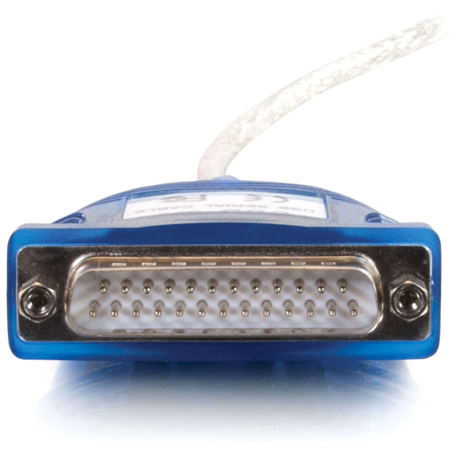 Legrand C2G 6ft USB to DB25 Serial RS232 Adapter Cable