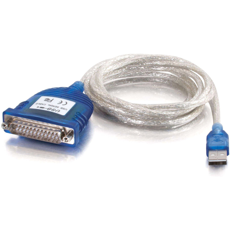 Legrand C2G 6ft USB to DB25 Serial RS232 Adapter Cable
