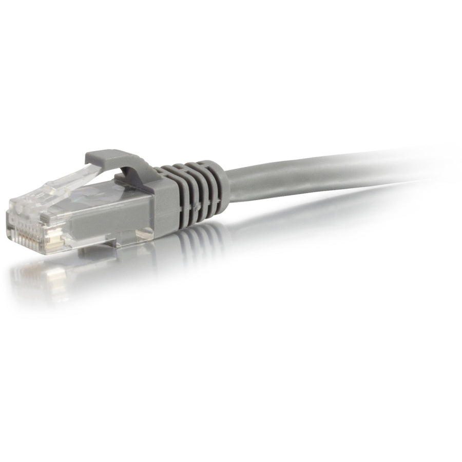 Legrand C2G 7ft Cat5e Ethernet Cable - Snagless Unshielded (UTP) - Gray