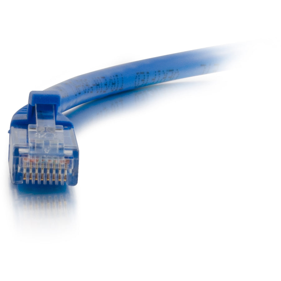 C2G 25ft Cat6 Snagless Unshielded UTP Ethernet Network Patch Cable (RJ45 M/M), Blue, Standard RJ45 Connectors, 5600pf/100m