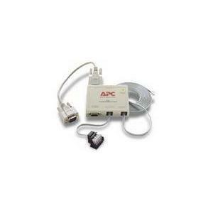 APC UPS REMOTE POWER-OFF DEVICE, 8 oz, AP9830, Beige, Remote UPS Power-Off DeviceDB9-DB9 CableKeystone JackMounting padsRJ11 CableUser Manual