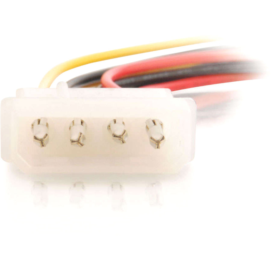 Legrand C2G 10in One 5-1/4in to Two 3-1/2in Internal Power Y-Cable