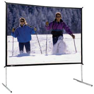 Da-Lite Fast-Fold Deluxe Screen System, 105", 63"