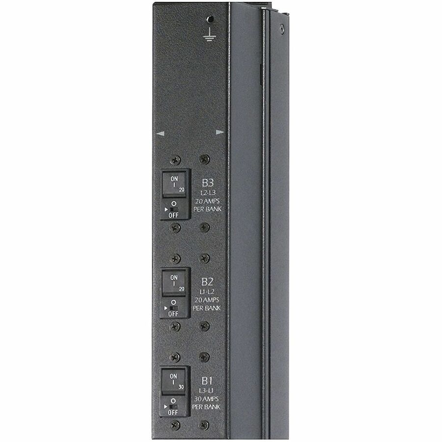 APC Rack PDU,Basic, Zero U,14.4kW,208V,(24)C13,(4)C19,(2)L6-30R;3' Cord