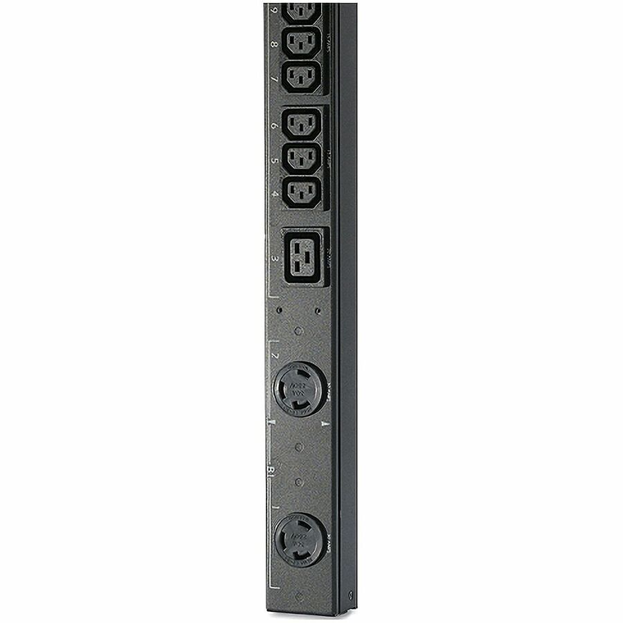 APC Rack PDU,Basic, Zero U,14.4kW,208V,(24)C13,(4)C19,(2)L6-30R;3' Cord