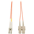 Eaton Tripp Lite Series Duplex Multimode 62.5/125 Fiber Patch Cable (LC/SC), 10M (33 ft.)