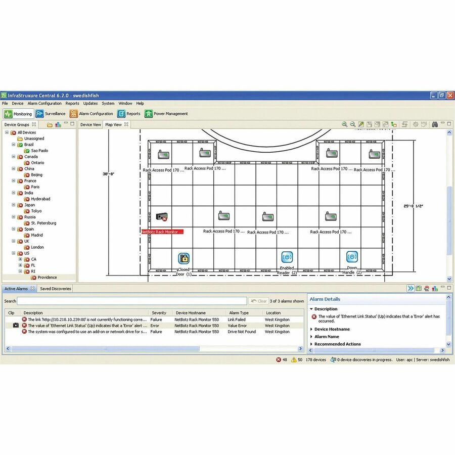 Schneider FOR CUSTOMER WITH UP TO 25 APC, AP9525