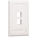 PANDUIT 2 Socket NetKey Faceplate