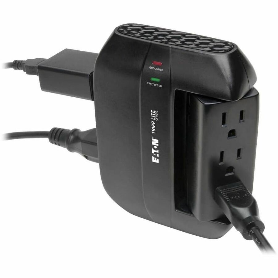 Tripp Protect It 6 Outlet Surge, 9.60 oz, Black, SWIVEL6