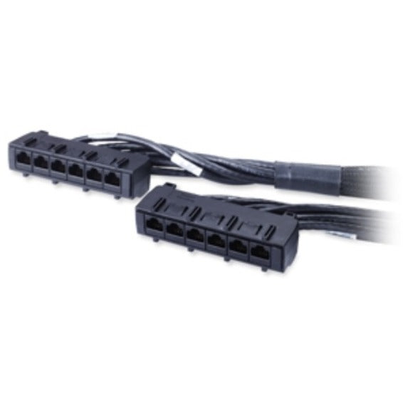 Schneider APC Cat.6 UTP CMR Data Distribution Cable, 45 ft, Female, Black, DDCC6-045, CAT6