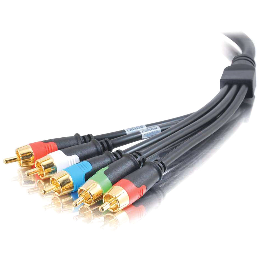 Legrand C2G 1.5ft RapidRun RCA Component Video + Stereo Audio Flying Lead