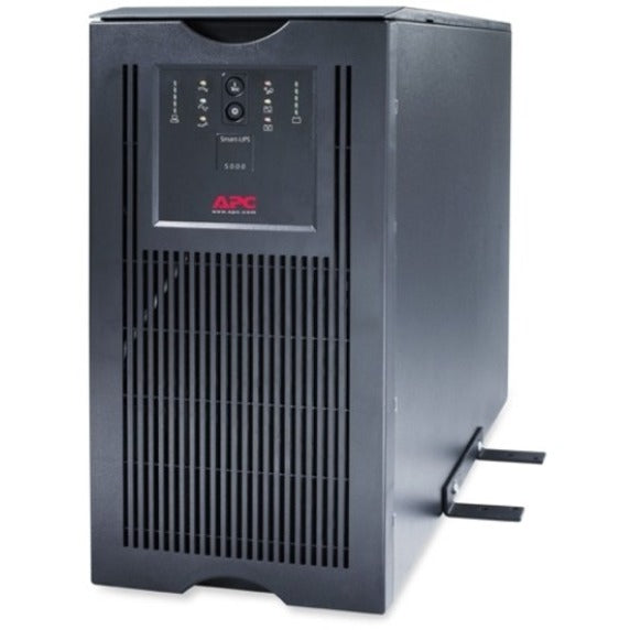 Schneider APC Smart-UPS 5000VA Rackmountable UPS protects critical data by supplying reliable, network-grade power in either traditional tower or rack-optimized form factors, Black, SUA5000RMI5U
