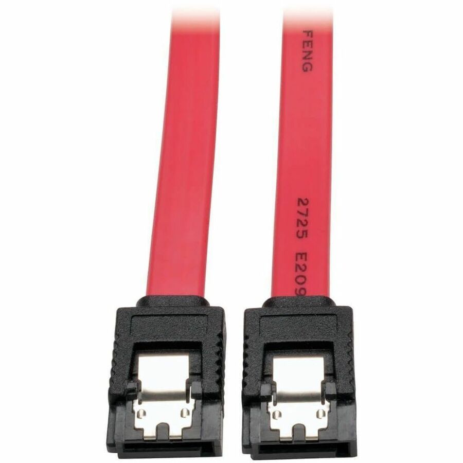 Eaton Tripp Lite Series Serial ATA (SATA) Latching Signal Cable 7Pin (M/M), 8-in. (20.32 cm)