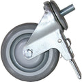 Legrand Chief Heavy-Duty Silver Rolling Casters - 4 Casters