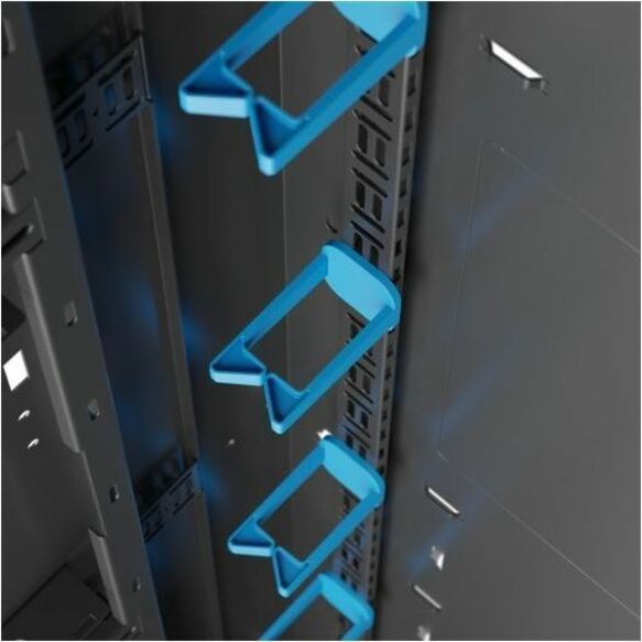 Legrand Middle Atlantic Products Data Wall Rack with Plexi Door