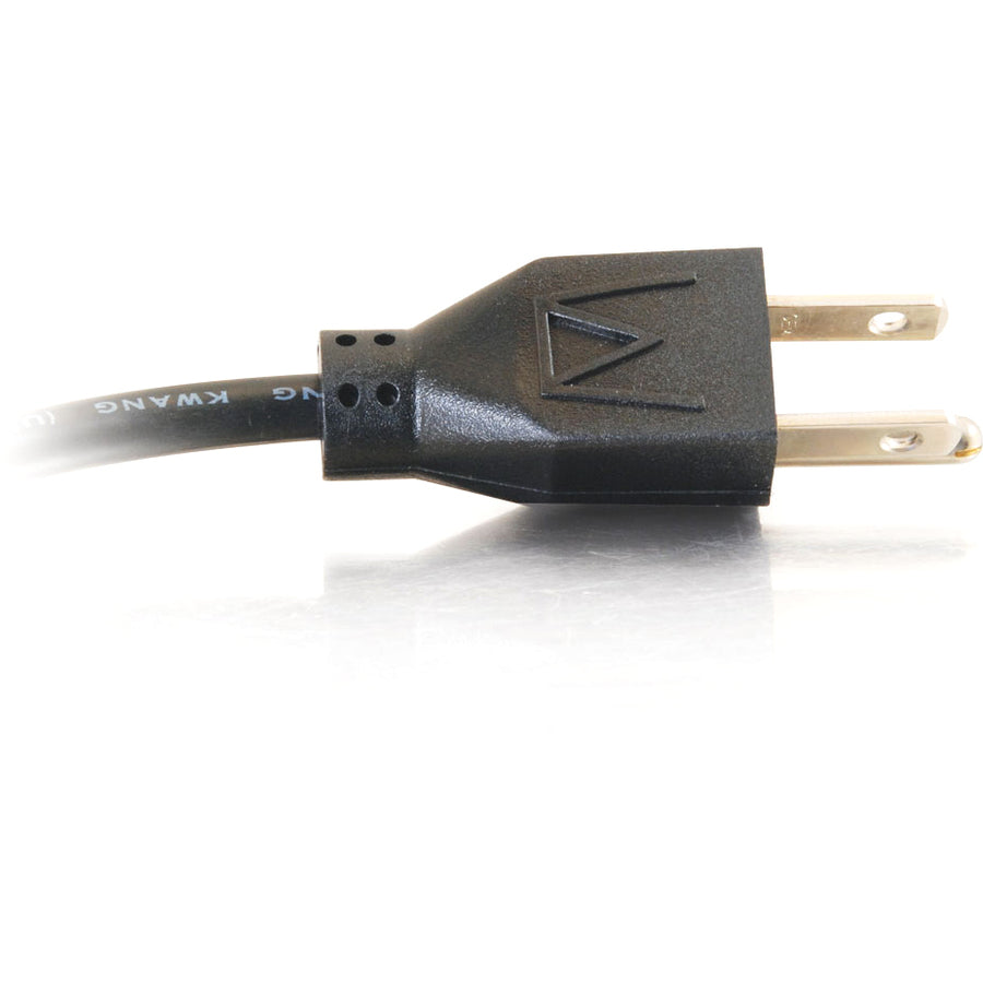 C2G 15' NEMA 5 15P to 5 15R, 1.07 lb, 15ft 18 AWG Outlet Saver Power Extension Cord (NEMA 5-15P to NEMA 5-15R), Black
