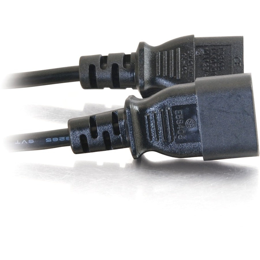 Legrand C2G 4ft Power Extension Cord - 18 AWG - IEC320C14 to IEC320C13
