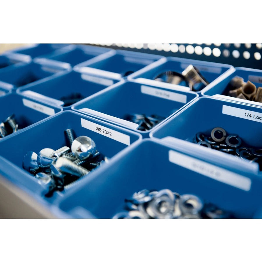 Dymo RhinoPro Thermal Label, 18 ft, Clear