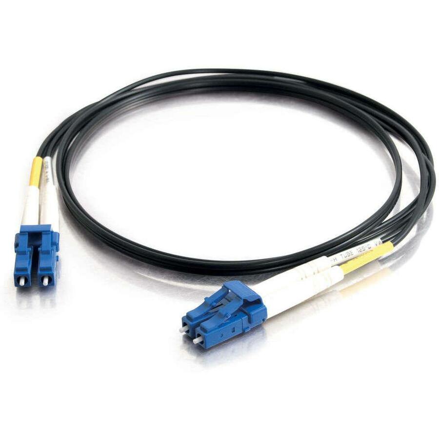 Legrand C2G-10m LC-LC 9/125 OS1 Duplex Singlemode PVC Fiber Optic Cable - Black