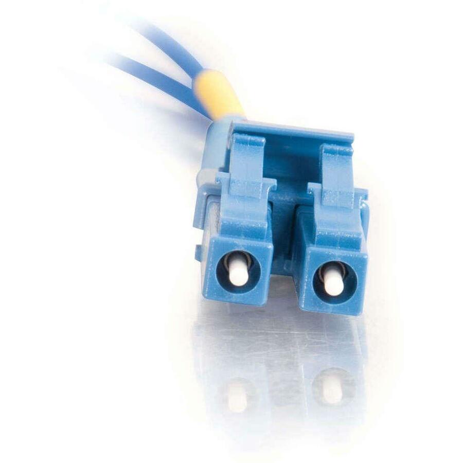 Legrand C2G-10m LC-LC 9/125 OS1 Duplex Singlemode Fiber Optic Cable (Plenum-Rated) - Blue