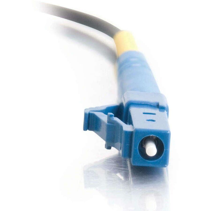 Legrand C2G-1m LC-LC 9/125 OS1 Simplex Singlemode PVC Fiber Optic Cable - Black