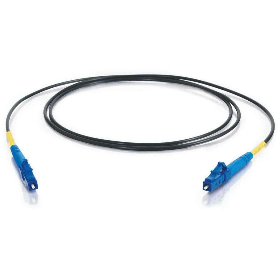 Legrand C2G-1m LC-LC 9/125 OS1 Simplex Singlemode PVC Fiber Optic Cable - Black