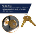 apg® Replacement Key| for A10 Code Locks | Set of 2 |