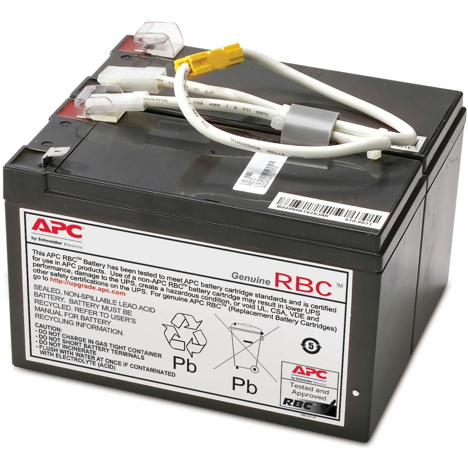 Schneider APC Replacement Battery Cartridge #109 with 2 Year Warranty