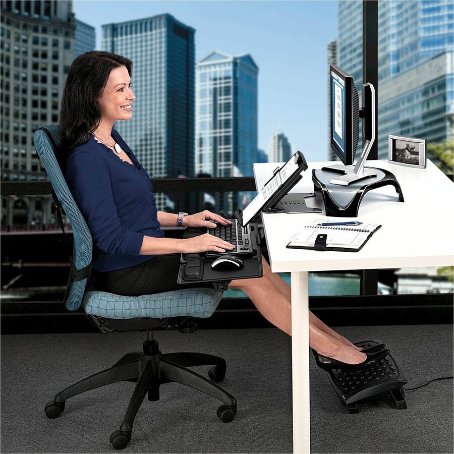 Fellowes Professional Series In-Line Document Holder, 3.30 lb, Black