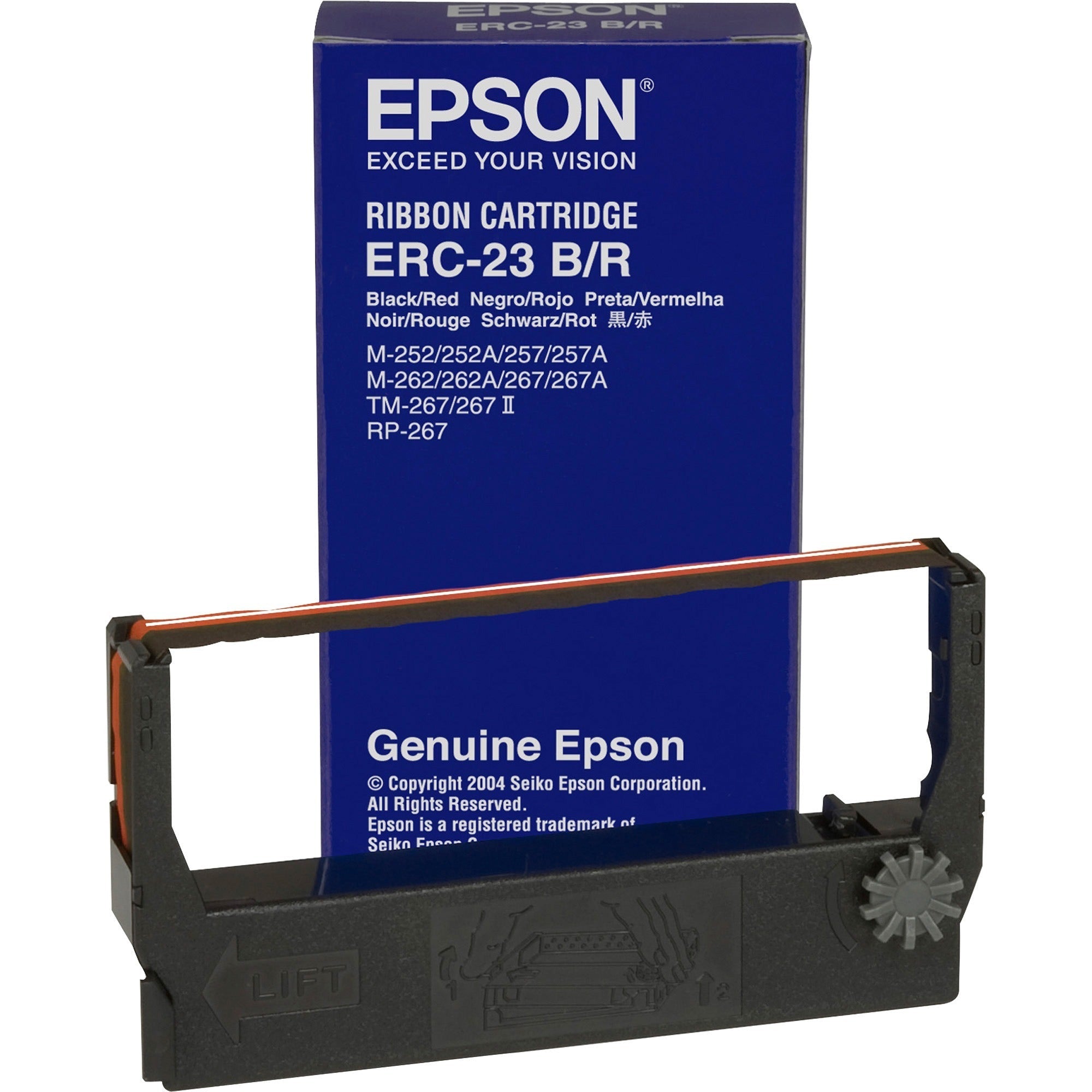 Epson Ribbon Cartridge Black Red