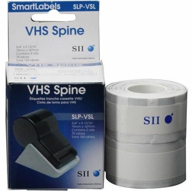 Seiko VHS Spine Label