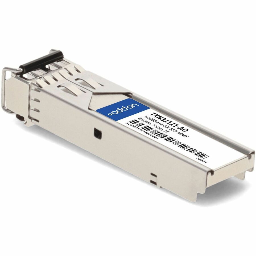 AddOn Intel TXN31111 Compatible TAA Compliant 1000Base-SX SFP Transceiver (MMF, 850nm, 550m, LC)