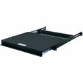 Legrand Middle Atlantic 1RU Sliding Rack Mounted Shelf, Black