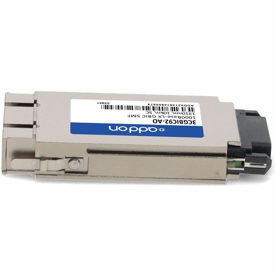 AddOn HP 3CGBIC92 Compatible TAA Compliant 1000Base-LX GBIC Transceiver (SMF, 1310nm, 10km, SC)