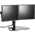 Legrand Chief Dual Monitor Mount Table Stand - For Flat Panel Displays - Black