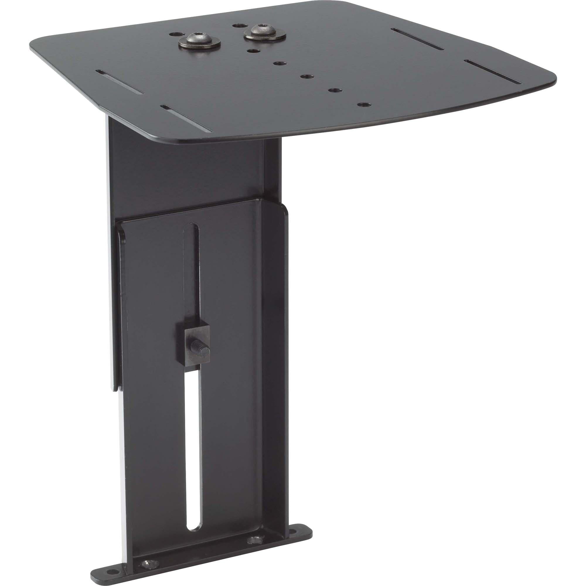 Legrand Chief 9" Video Conferencing Shelf - Display Height Range 15-41.5" - Black