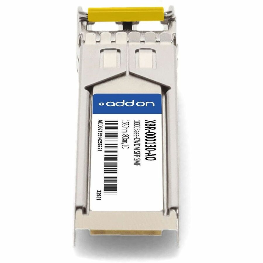 AddOn Brocade (Formerly) XBR-000130 Compatible TAA Compliant 1000Base-CWDM SFP Transceiver (SMF, 1550nm, 80km, LC)