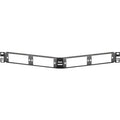 Panduit CFAPPBL1A Angled Fiber Patch Panel - 1U High - 19" Wide - Rack-mountable